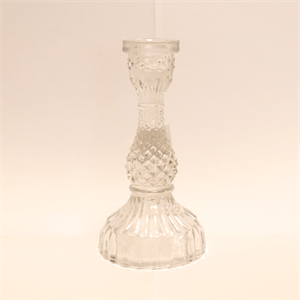 Terrace & Garden Glass Tilda Candlestick